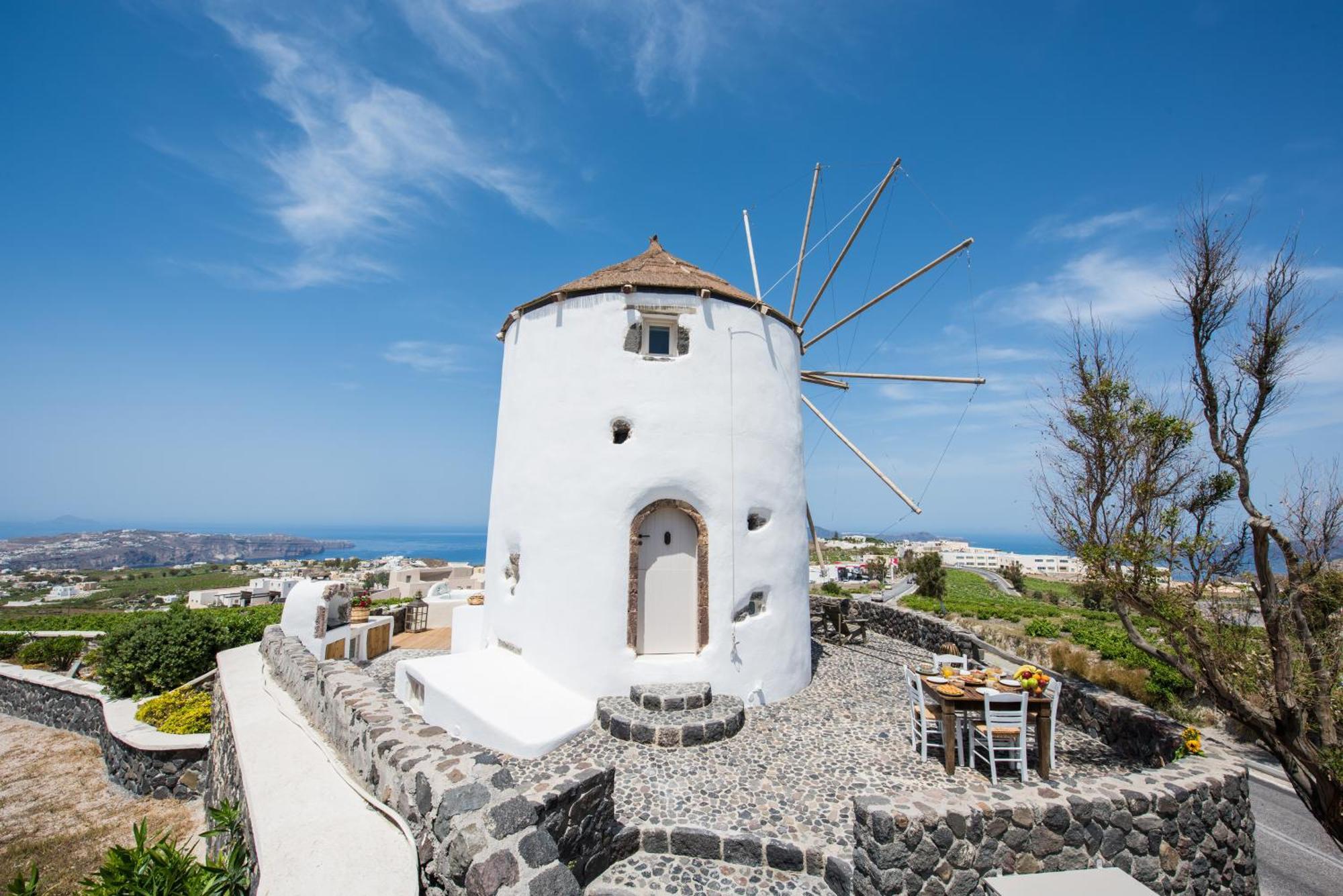 Anemoscope Windmill Villa Pýrgos エクステリア 写真